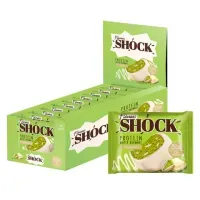 Печенье протеиновое FITNESSHOCK "Брауни. Белый шоколад и фисташки", 50 г, 27668