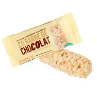 Конфеты мультизлаковые CO BARRE DE CHOCOLAT с белой глазурью, 135 г, УТ-00032332