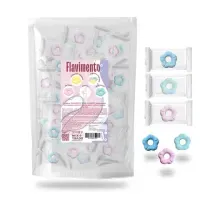 Конфеты освежающие FLAVIMENTO "Cool Flowers" ассорти вкусов, БЕЗ САХАРА, 500 г, УТ-00002797
