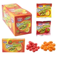 Жевательные конфеты "Кисломания дабл фрукт" апельсин и клубника, 14 г, КАНДИ КЛАБ, CHW040