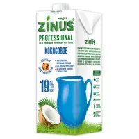 Кокосовые сливки ZINUS 1 л, жирность 19%