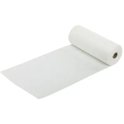 Салфетка одноразовая белая в рулоне 100 шт., 30х40 см, спанлейс 40 г/м2, ЧИСТОВЬЕ, 601-795