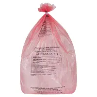 Пакеты для медицинских отходов КОМПЛЕКТ 100 шт., класс В (красные) 60 л, 70х80 см,12 мкм, ПТП "Киль"