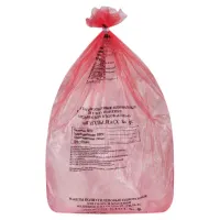 Пакеты для медицинских отходов КОМПЛЕКТ 50 шт., класс В (красные) 60 л, 70х80 см, 16 мкм, ПТП "Киль"