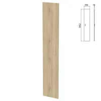 Дверь ЛДСП высокая "Приоритет" (356х18х1952 мм), БЕЗ ФУРНИТУРЫ, кронберг, К-938, К-938 кронберг