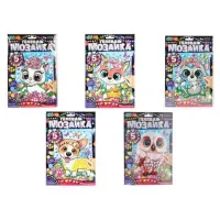 Набор для создания аппликации из гелевой мозаики, 17х23 см, АССОРТИ, МУЛЬТИ АРТ