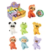 Игрушка-антистресс "ЗВЕРЮШКА-ОБНИМАШКА", ассорти 6 видов, дисплей, JOLLY JOT (ДЖОЛЛИ ДЖОТ), 665785