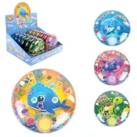 Водная игра ПОДВОДНЫЙ МИР, 10х10 см, колечки, ассорти, 4 вида, JOLLY JOT (ДЖОЛЛИ ДЖОТ), 665995