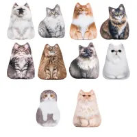 Игрушка мягкая АНТИСТРЕСС "КОШКИ", Бифлекс, ассорти, высота 30 см, 10 видов, WOOZOO (ВУЗУ), 666359