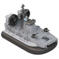 Катер-амфибия на воздушной подушке игрушечный "Кайман", пластик, 34x20,4x23 см, НОРДПЛАСТ, 254