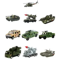 Машина металлическая коллекционная ВОЕННАЯ ТЕХНИКА ассорти, длина 12-15 см, инерционная, ТЕХНОПАРК
