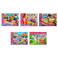 Конструктор пластиковый "СКАЗОЧНЫЙ ПАТРУЛЬ", 24-43 детали, ассорти, ГОРОД МАСТЕРОВ