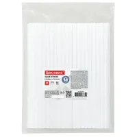 Клеевые стержни, диаметр 7 мм, длина 200 мм, прозрачные, 0,5 кг (58 шт.) BRAUBERG, 671054