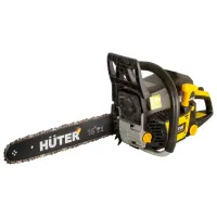 Бензопила HUTER BS-45М, 2300 Вт, 3800 об/мин, длина шины 40 см, объем двигателя 45 см3, 3,1 л.с., 70/6/4