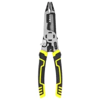 Плоскогубцы многофункциональные 15 в 1, 225 мм, CR-V – хромванадиевая сталь, ГРАНДМАСТЕР, PL-225, 671258