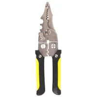 Плоскогубцы многофункциональные 17 в 1, 210 мм, нержавеющая сталь AISI420, ГРАНДМАСТЕР, PL-210, 671263