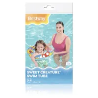 Надувной круг для плавания, диаметр 56 см, 3-6 лет, до 60 кг, АССОРТИ, BESTWAY, 36013