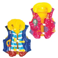 Надувной жилет для плавания, 46x44 см, от 3 лет, АССОРТИ, 2 вида, PLAYMARKET