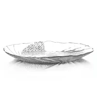 Тарелка обеденная, 240 мм, стекло, PASABAHCE "ПАПИЙОН", 10279СЛ1