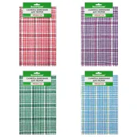 Салфетка вафельная универсальная, ХЛОПОК, 40х64 см, мелкая клетка, ассорти, BOOMHOUSE (БУМХАУС), 700885