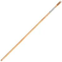 Черенок рукоятка 120 см, еврорезьба, дерево + лак (ЭВКАЛИПТ), d=2,2 см, BOOMHOUSE (БумХаус), 700890