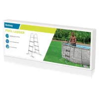 Лестница для бассейнов до 107 см, 3 ступеньки, без площадки, BESTWAY, 58335