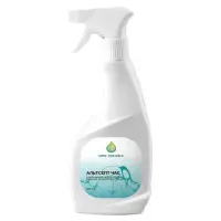 Антисептик для рук и поверхностей спиртовой (60%) с распылителем 500 мл, АЛЬТСЕПТ ЧАС, дезинфицирующий, жидкость