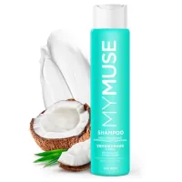 Шампунь бессульфатный 400 мл, MYMUSE укрепляющий для смешанных и жирных волос, 145008