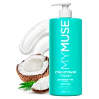 Бальзам бессульфатный 1000 мл, MYMUSE укрепляющий для смешанных и жирных волос, дозатор, 145013