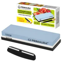 Точильный камень водный, 1000/3000 грит, с фиксатором угла заточки, PRIMAURA (ПРИМАУРА), 701627