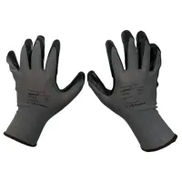 Перчатки нейлоновые SCAFFA "Старт", нитриловое покрытие (облив), размер 8, M (средний), 00-01018558