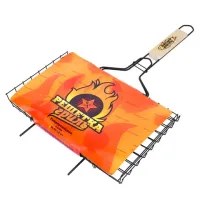 Решетка-гриль универсальная, размер 310х210 мм, глубина 18 мм, оксидированное покрытие, 101402, 701741