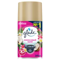 Освежитель воздуха аэрозольный 300 мл, GLADE "Кокосовый Бали", 864981