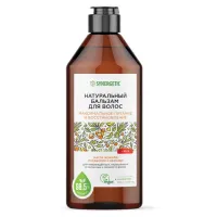 Бальзам для волос 400 мл, SYNERGETIC "Максимальное питание и восстановление", натуральный, 702401
