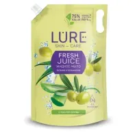 Мыло-жидкое 500 мл, LURE SKIN CARE, с маслом оливы, дой-пак, 8199