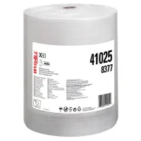 Протирочный нетканый материал KIMBERLY-CLARK Wypall X80, 475 листов в рулоне, 31,5х30 см, белый, 8377