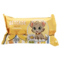 Мыло туалетное детское 100 г S'EIFE "Ромашка", КМЗ, штампованное