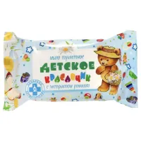 Мыло туалетное 200 г ДЕТСКОЕ "Красавчик" (Меридиан), "Ромашка", МИНПРОМТОРГ, 45