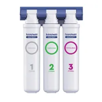 Фильтр для воды с краном в комплекте БАРЬЕР "ЭКСПЕРТ Жесткость", 3 ступени, ресурс 10000 л, Н221Р08