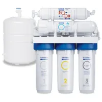 Фильтр для воды с баком в комплекте БАРЬЕР "ПРОФИ Осмо 100", обратный осмос, 5 ступеней, бак 12 л, Н151Р10