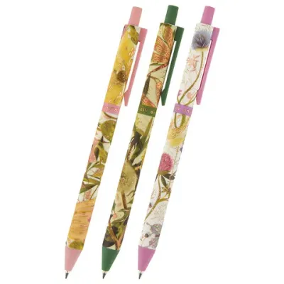 Ручка шариковая автоматическая BRUNO VISCONTI "ArtClick", СИНЯЯ, Flora.Bloom, ассорти, 0,5 мм, 20-0374/02