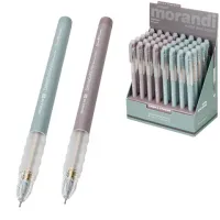 Ручка стираемая гелевая BRUNO VISCONTI "Delete Soft Grip. Morandi", СИНЯЯ, линия 0,38 мм, 20-0375/03
