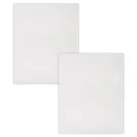 Холсты на подрамнике, набор 2 штуки, BRAUBERG ART BASIC, 50х60 см, 280 г/м2, хлопок, грунт, 192674
