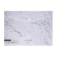 Папка-конверт с кнопкой пластиковая BRUNO VISCONTI "Carrara", A4, 14-036/19