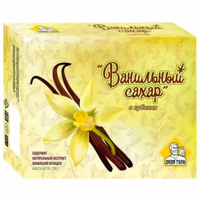 Сахар кусковой с ванилью, 330 г
