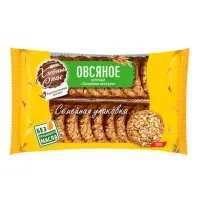 Печенье овсяное ХЛЕБНЫЙ СПАС "Злаковое ассорти", 500 г, 00-2228485