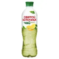 Чай холодный зеленый СВЯТОЙ ИСТОЧНИК со вкусом лимона 0,5 л, SF000295