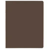 Тетрадь А5, 48 л., HATBER, скоба, клетка, Soft-touch ламинация, СОЛО "Шоколадный мусс", 092730, 48Т5лВ1