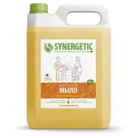 Мыло жидкое 5 л SYNERGETIC "Фруктовый микс", гипоаллергенное, биоразлагаемое, 105502