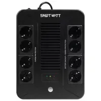 Источник бесперебойного питания SMARTWATT UPS SAFE PRO 850, 850 ВА (510 Вт), 8 розеток, 3703020270005